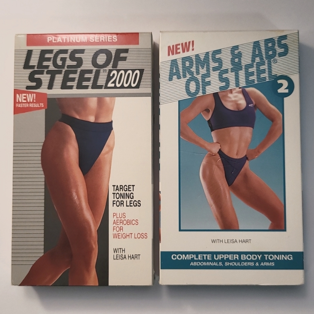 Two VHS Workouts With Leisa Hart